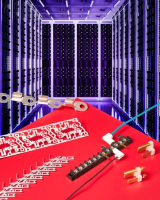 ETCO manufactures electrical terminals and connectors for AI data centers