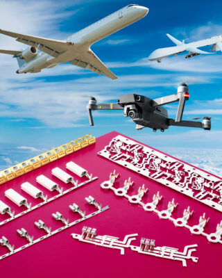 Electrical connectors and terminals meet aviation and drone requirements