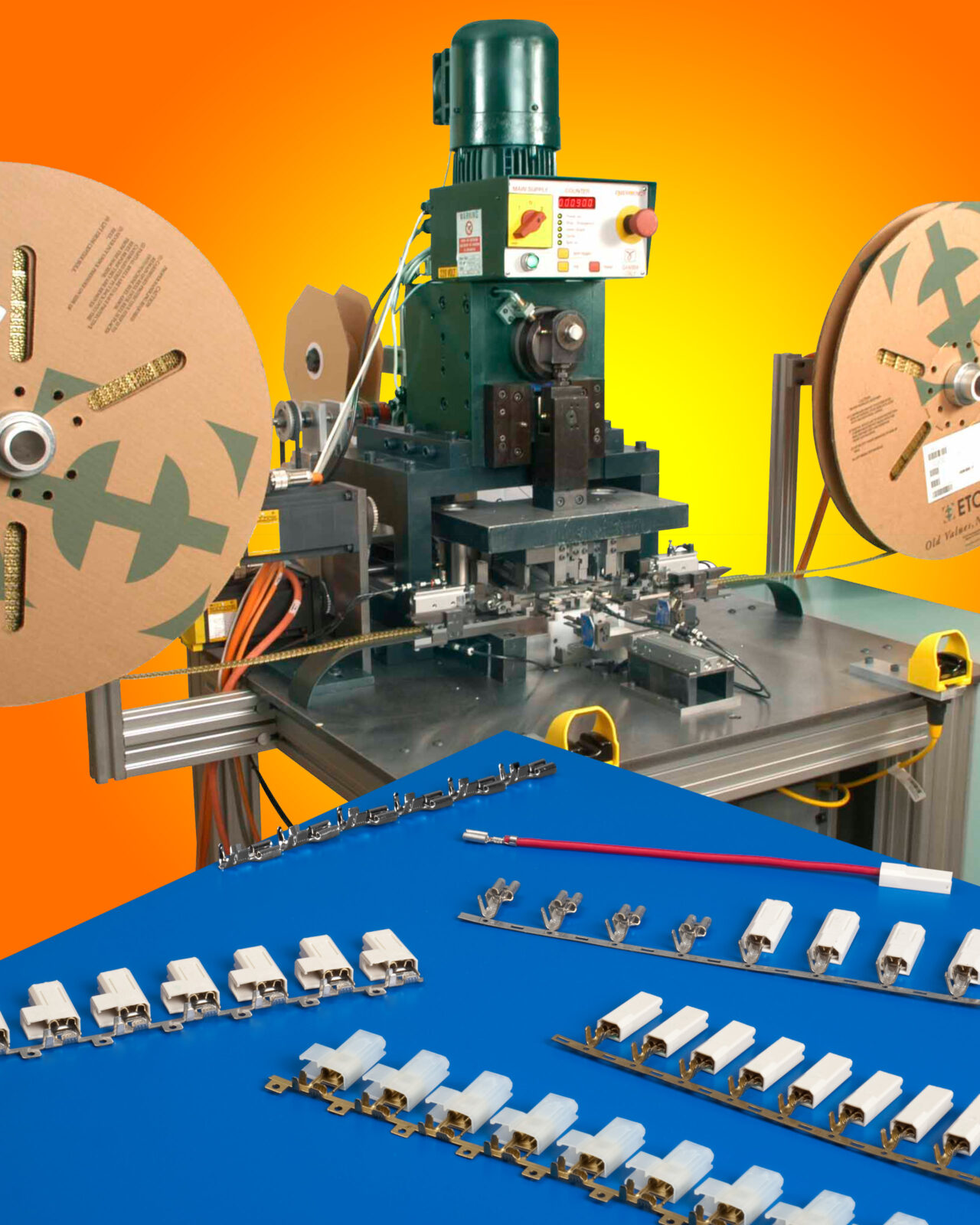 Wire Terminal Applicators Custom Built for Any Terminal Type ETCO