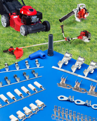 ETCO's terminals and connectors for gas and electric powered lawn equipment