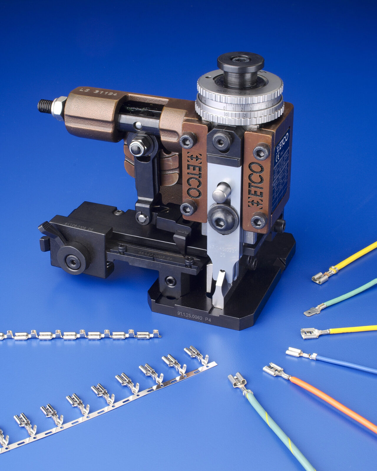 Wire Terminal Applicator Works with Automatic and Manual Presses - ETCO
