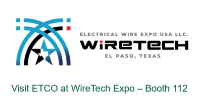 ETCO exhibits at WireTech Expo in El Paso September 10-11, 2025