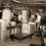 Early reels with stamped parts
